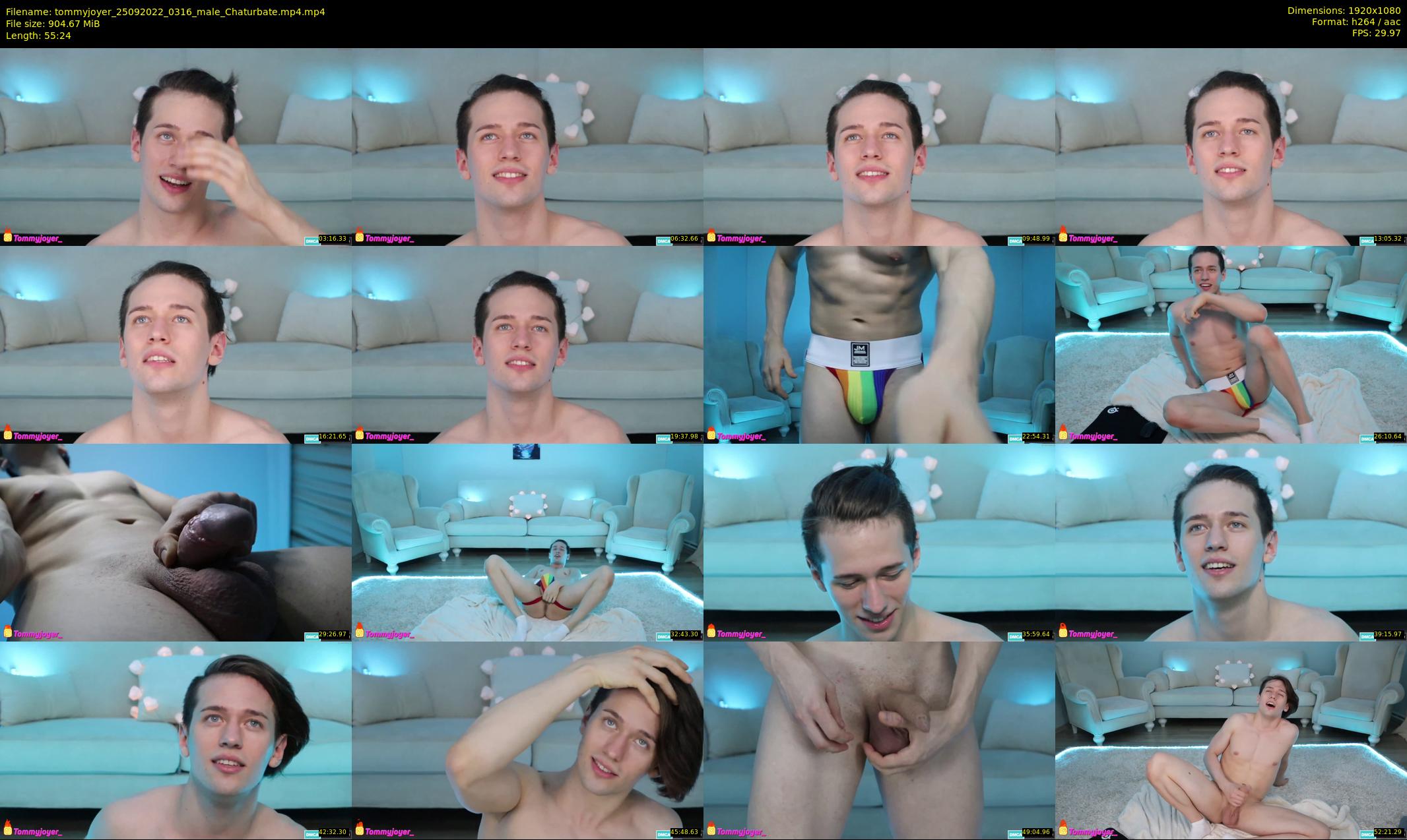 tommyjoyer — 56 minute Chaturbate male cam show recording, 1080p, Sep 25, 2022