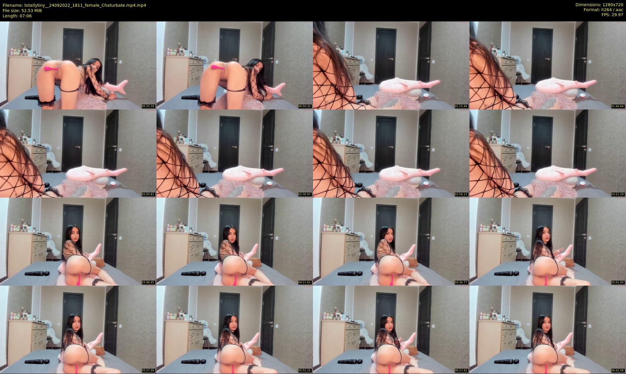 totallytiny_ — 8 minute Chaturbate female cam show recording, 720p, Sep 24, 2022