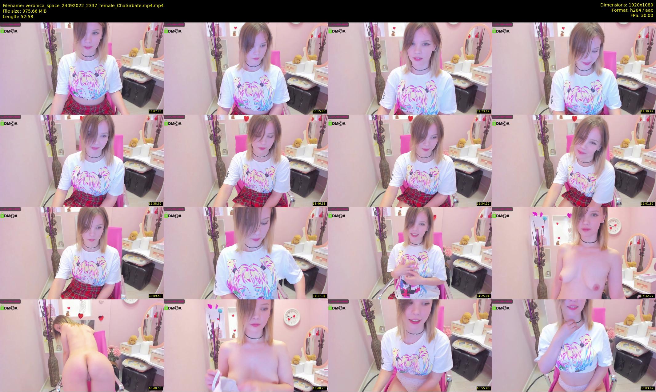 veronica_space — 53 minute Chaturbate female cam show recording, 1080p, Sep 24, 2022