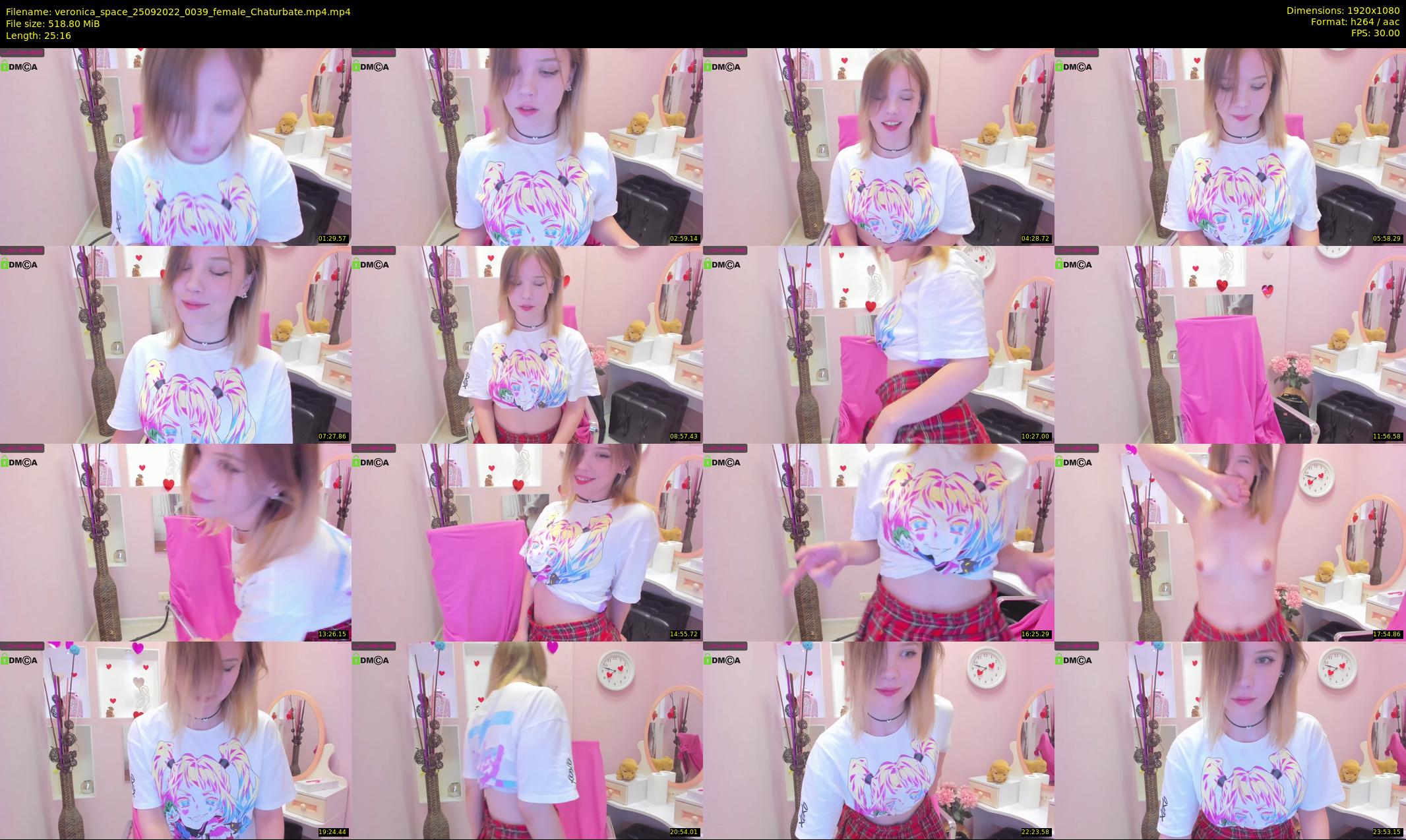veronica_space — 26 minute Chaturbate female cam show recording, 1080p, Sep 25, 2022