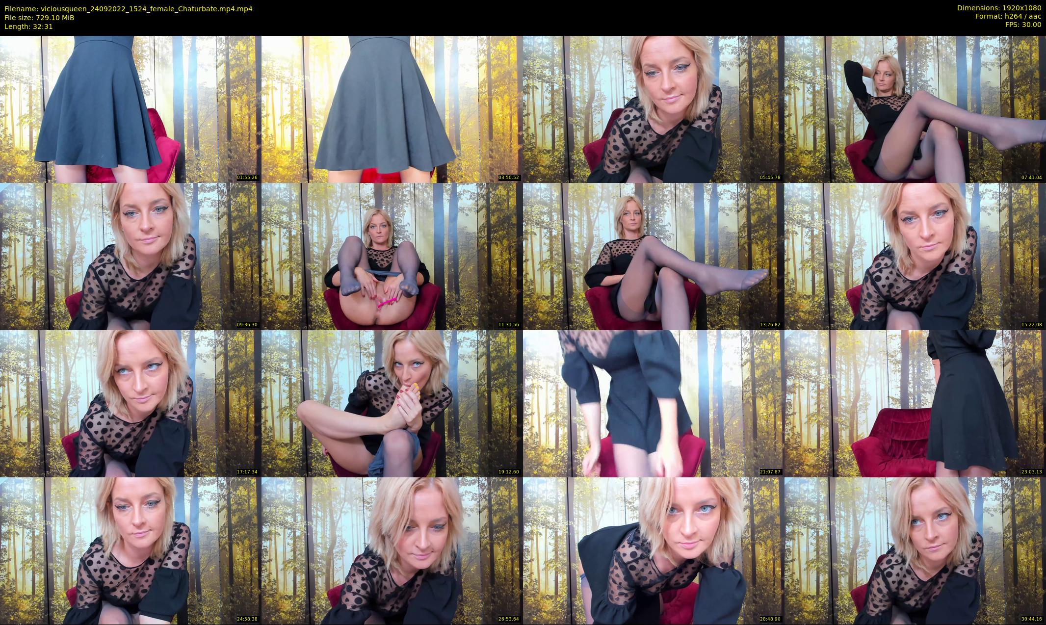 viciousqueen — 33 minute Chaturbate female cam show recording, 1080p, Sep 24, 2022