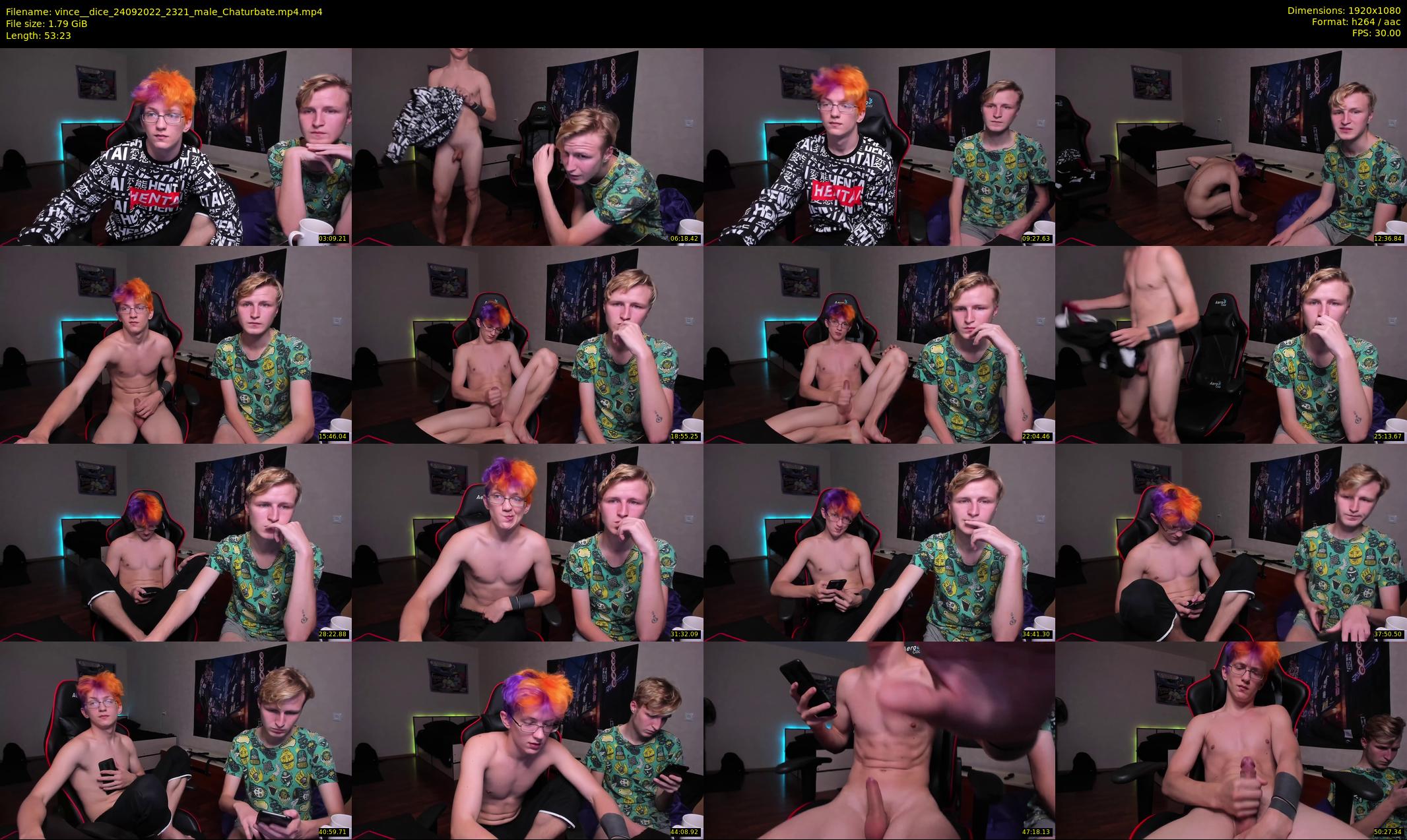 vince__dice — 54 minute Chaturbate male cam show recording, 1080p, Sep 24, 2022