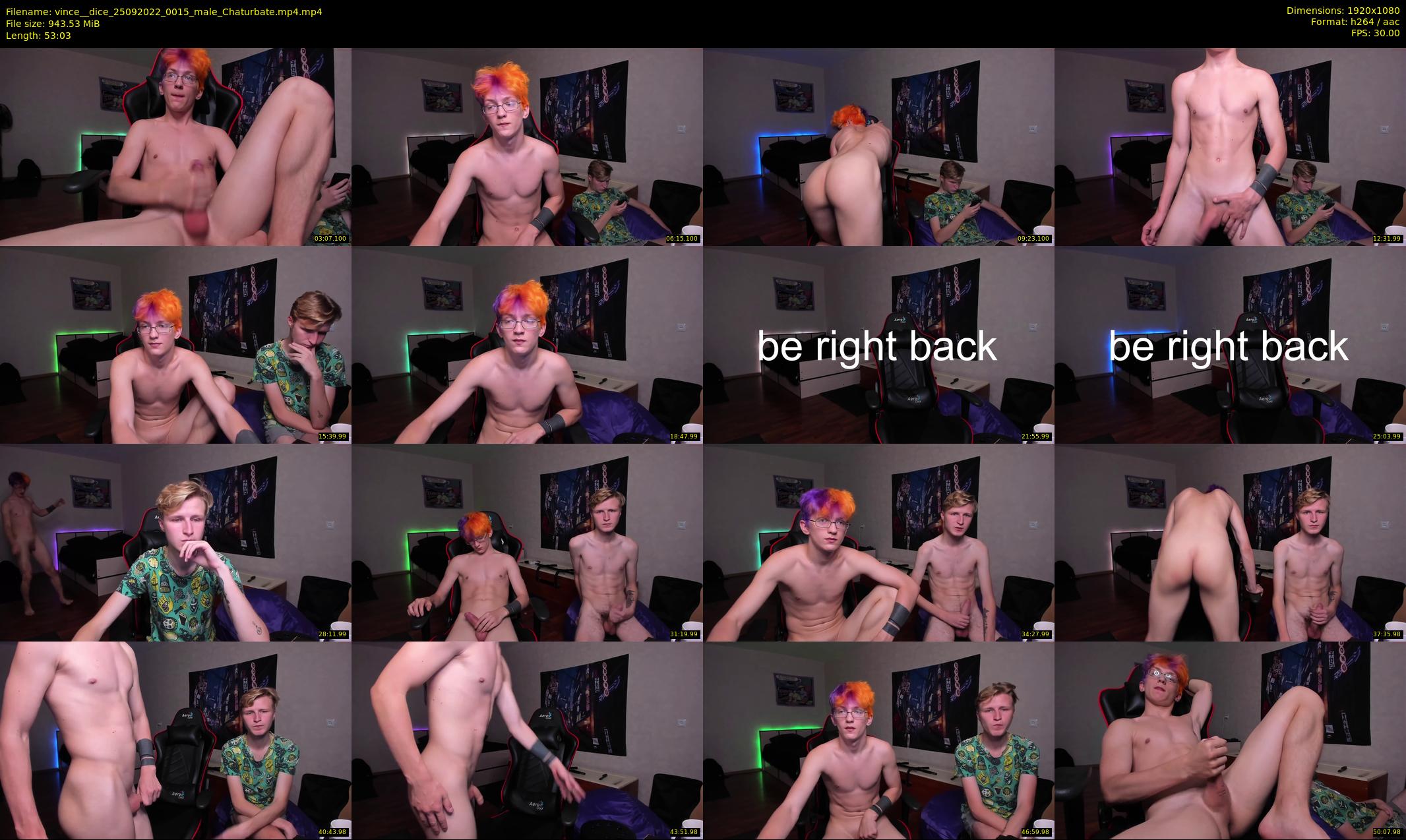 vince__dice — 54 minute Chaturbate male cam show recording, 1080p, Sep 25, 2022