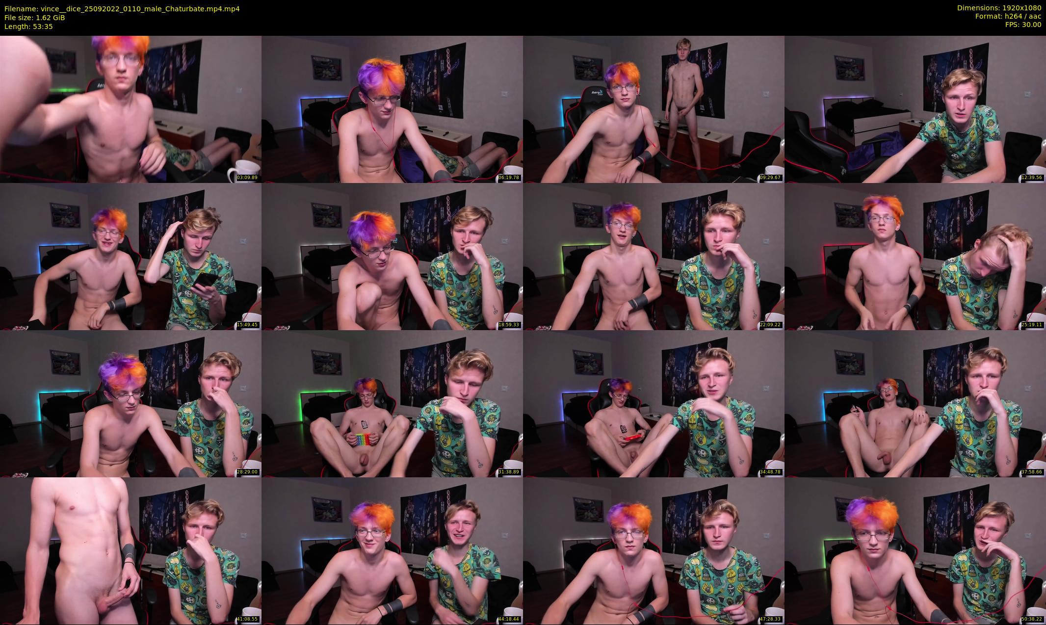 vince__dice — 54 minute Chaturbate male cam show recording, 1080p, Sep 25, 2022