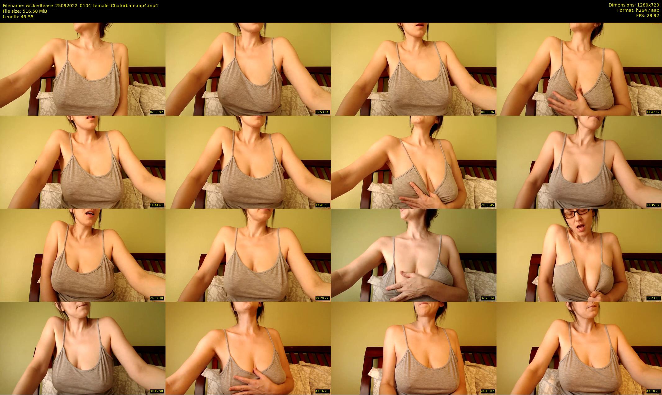 wickedtease — 50 minute Chaturbate female cam show recording, 720p, Sep 25, 2022