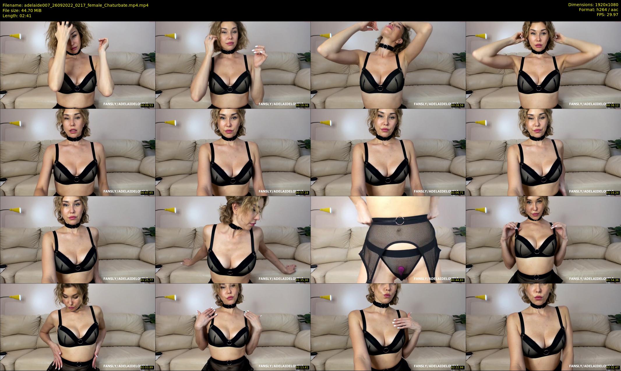 adelaide007 — 3 minute Chaturbate female cam show recording, 1080p, Sep 26, 2022