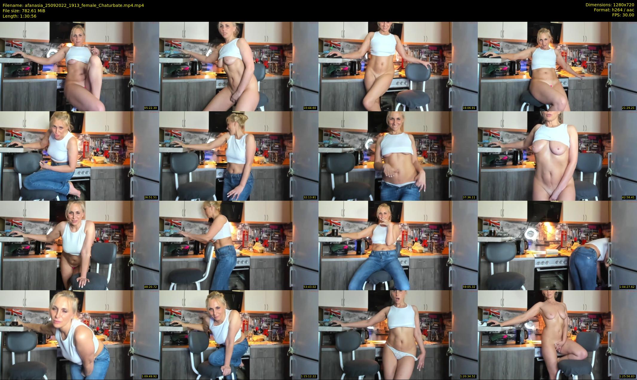 afanasia — 91 minute Chaturbate female cam show recording, 720p, Sep 25, 2022