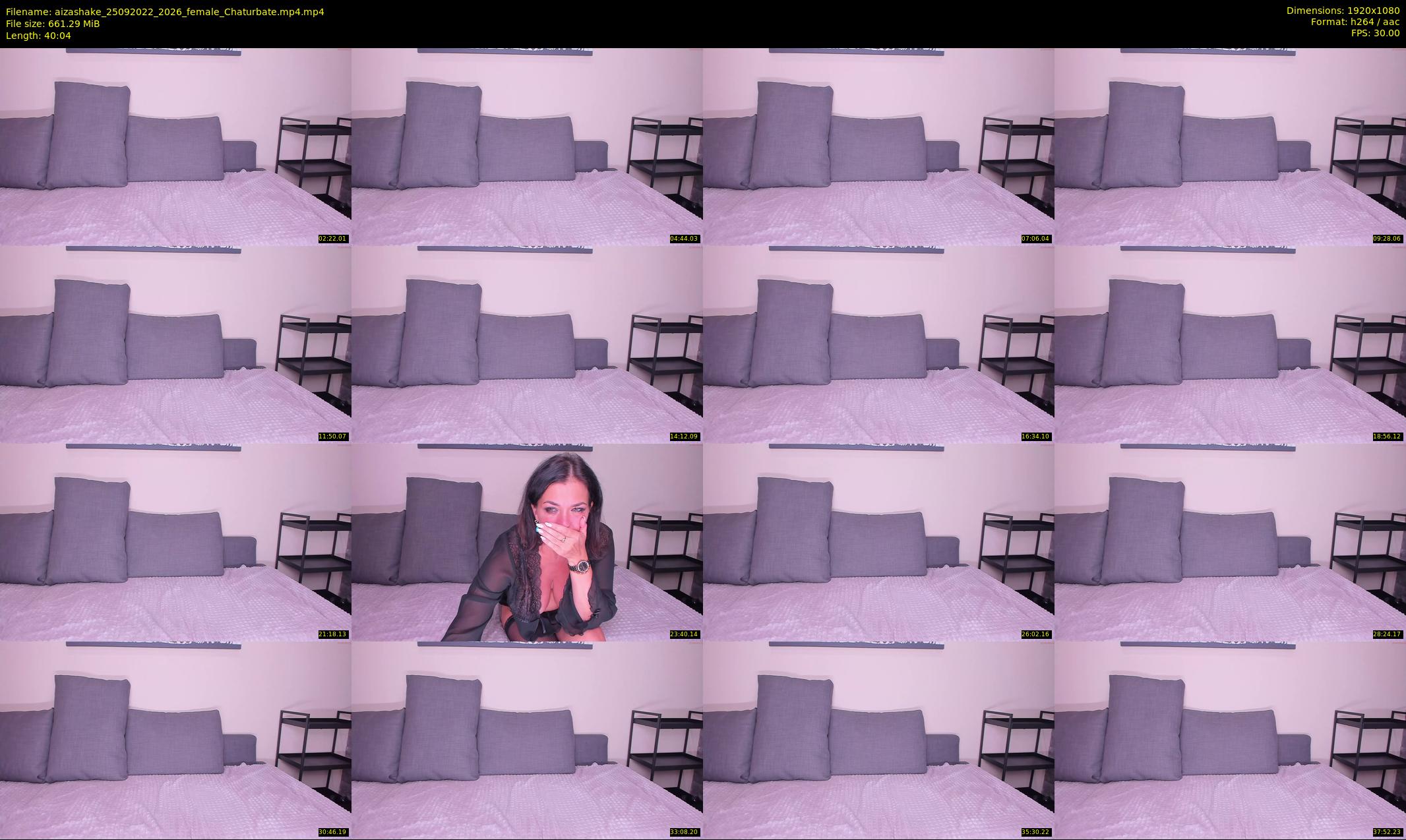 aizashake — 41 minute Chaturbate female cam show recording, 1080p, Sep 25, 2022
