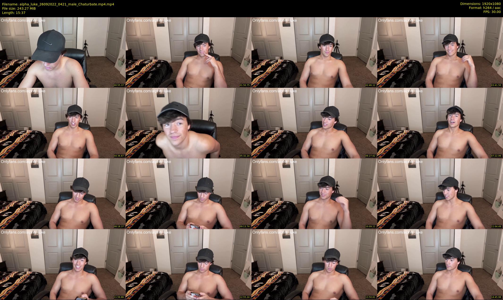 alpha_luke — 16 minute Chaturbate male cam show recording, 1080p, Sep 26, 2022