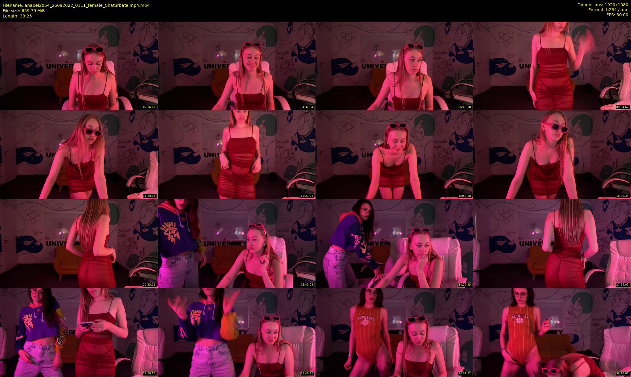 anabel2054 — 39 minute Chaturbate female cam show recording, 1080p, Sep 26, 2022