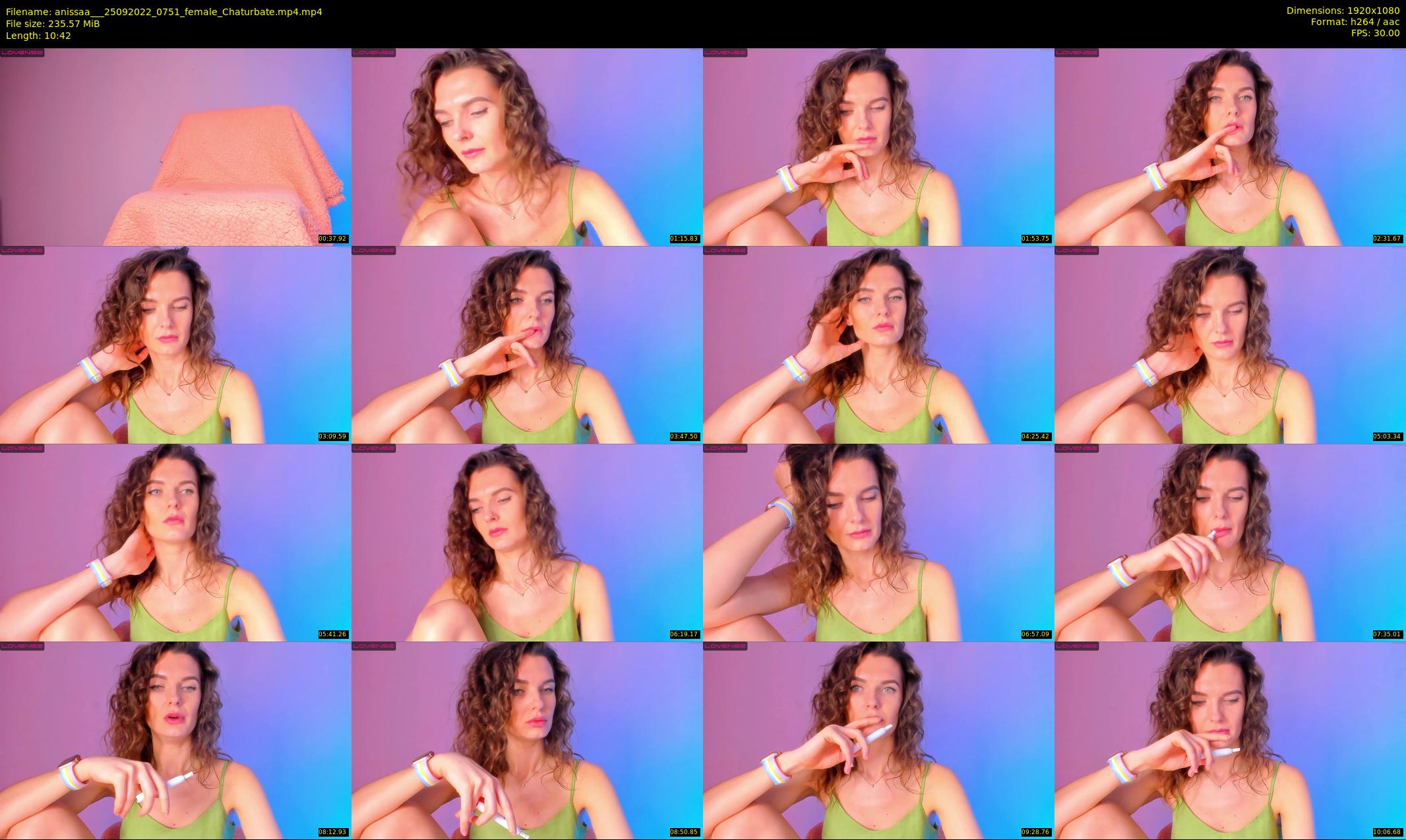 anissaa__ — 11 minute Chaturbate female cam show recording, 1080p, Sep 25, 2022