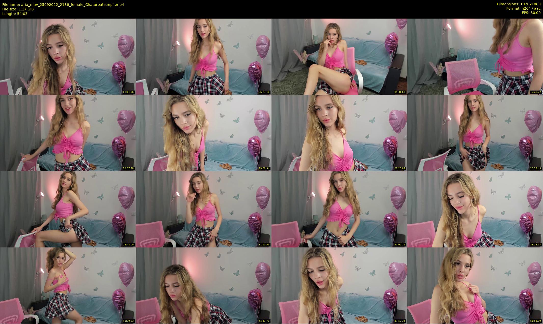 aria_muv — 55 minute Chaturbate female cam show recording, 1080p, Sep 25, 2022