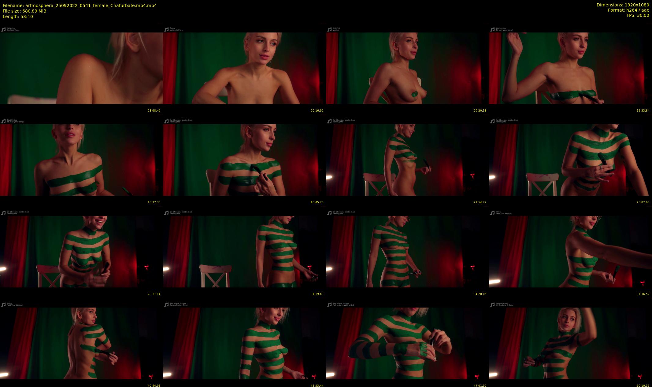 artmosphera — 54 minute Chaturbate female cam show recording, 1080p, Sep 25, 2022