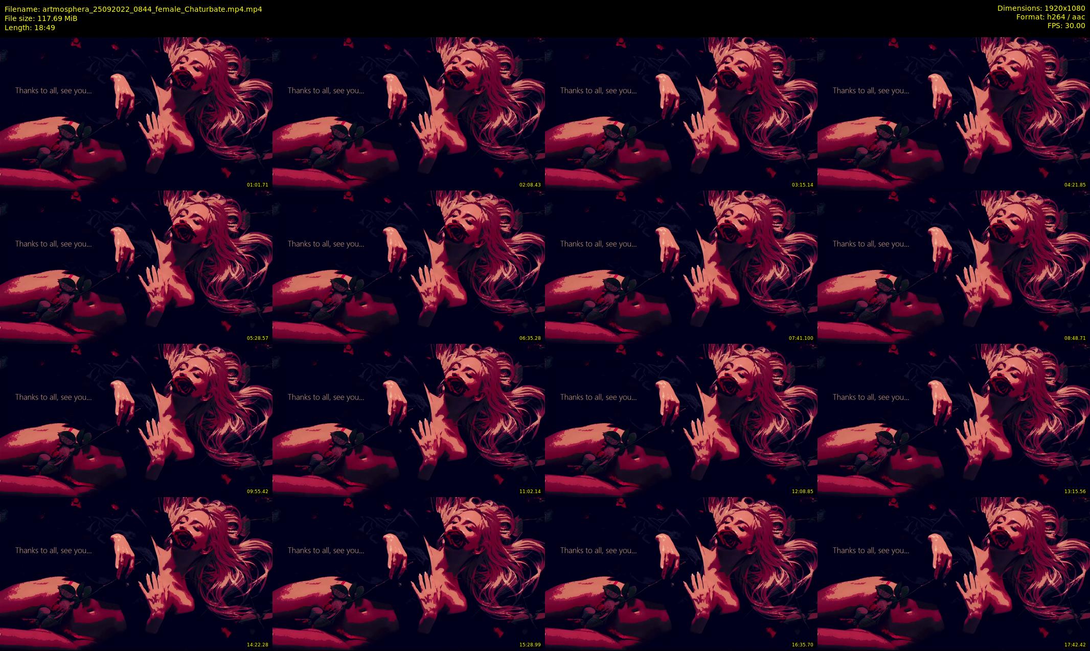 artmosphera — 19 minute Chaturbate female cam show recording, 1080p, Sep 25, 2022