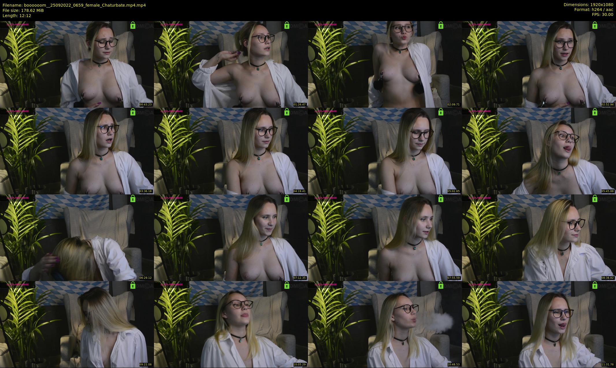 boooooom_ — 13 minute Chaturbate female cam show recording, 1080p, Sep 25, 2022
