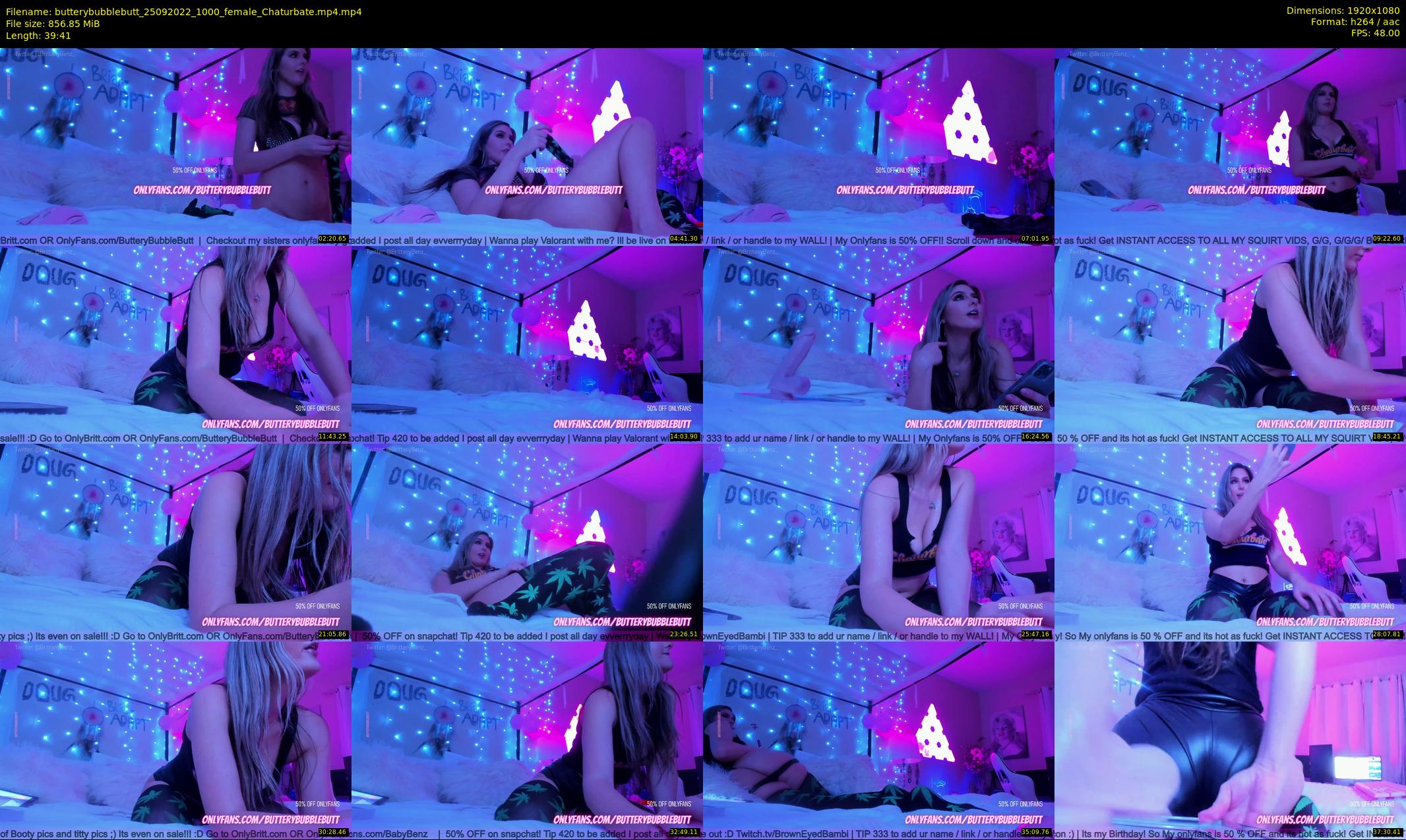 butterybubblebutt — 40 minute Chaturbate couple cam show recording, 1080p, Sep 25, 2022