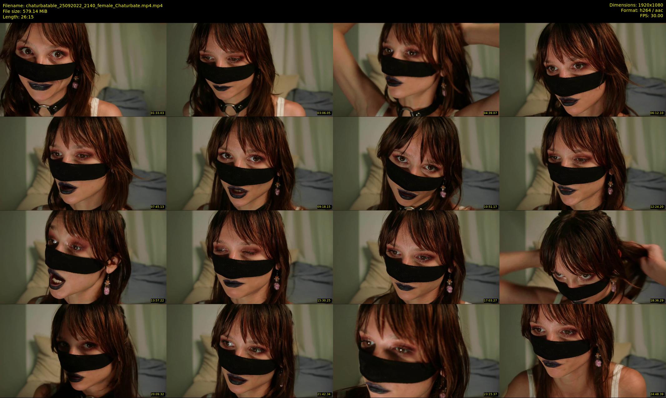 chaturbatable — 27 minute Chaturbate couple cam show recording, 1080p, Sep 25, 2022