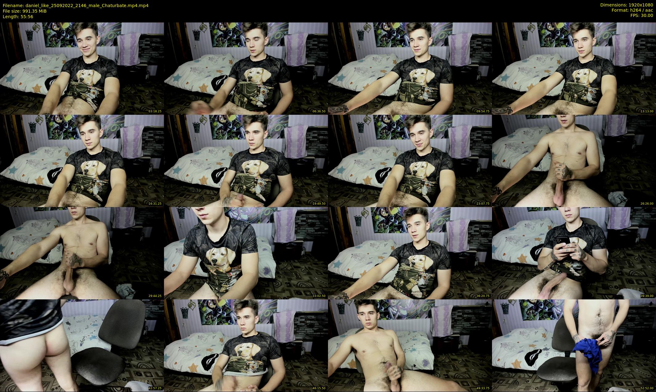 daniel_like — 56 minute Chaturbate male cam show recording, 1080p, Sep 25, 2022