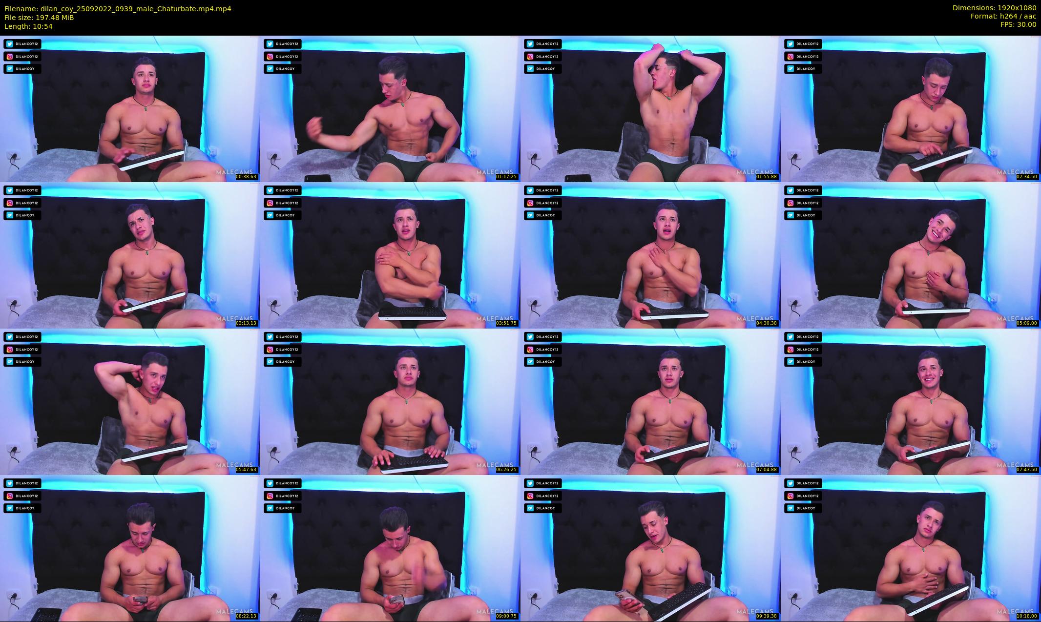 dilan_coy — 11 minute Chaturbate male cam show recording, 1080p, Sep 25, 2022