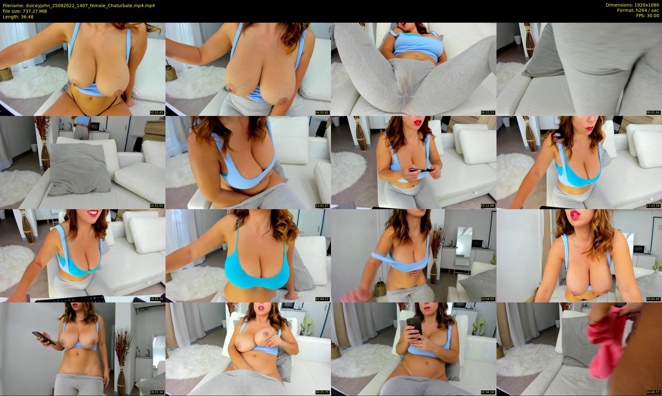 dulceyjohn — 37 minute Chaturbate female cam show recording, 1080p, Sep 25, 2022