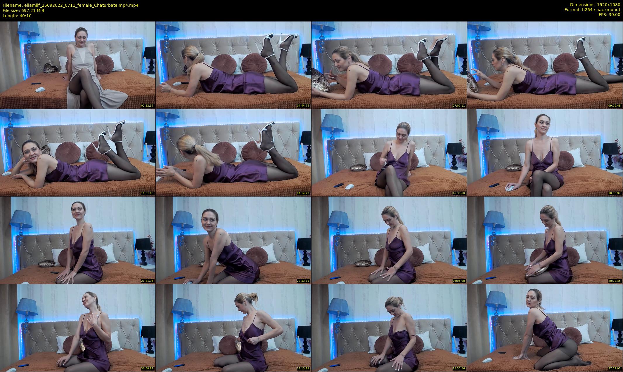 ellamilf — 41 minute Chaturbate female cam show recording, 1080p, Sep 25, 2022