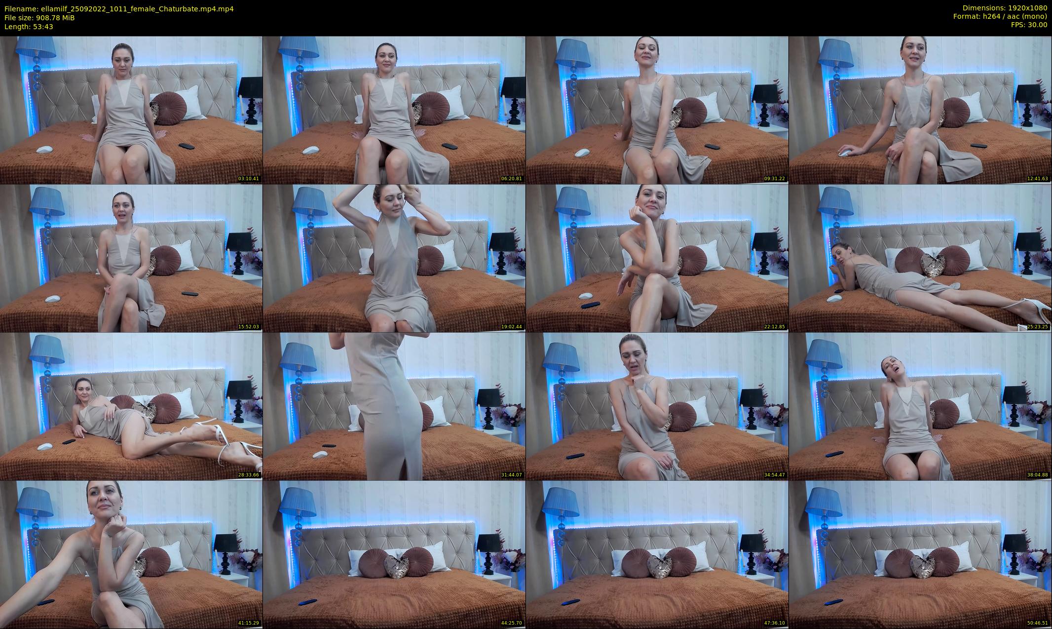 ellamilf — 54 minute Chaturbate female cam show recording, 1080p, Sep 25, 2022