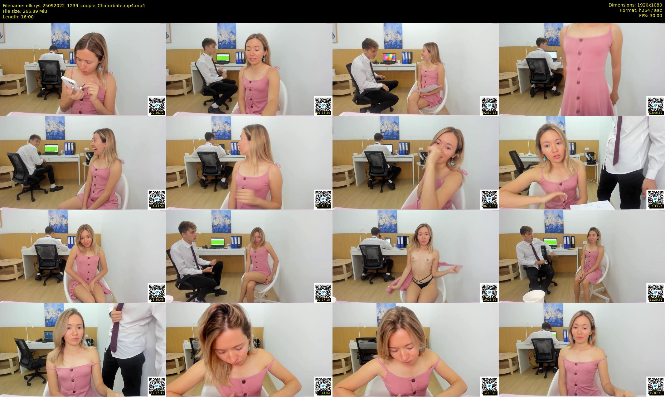 ellcrys — 16 minute Chaturbate couple cam show recording, 1080p, Sep 25, 2022