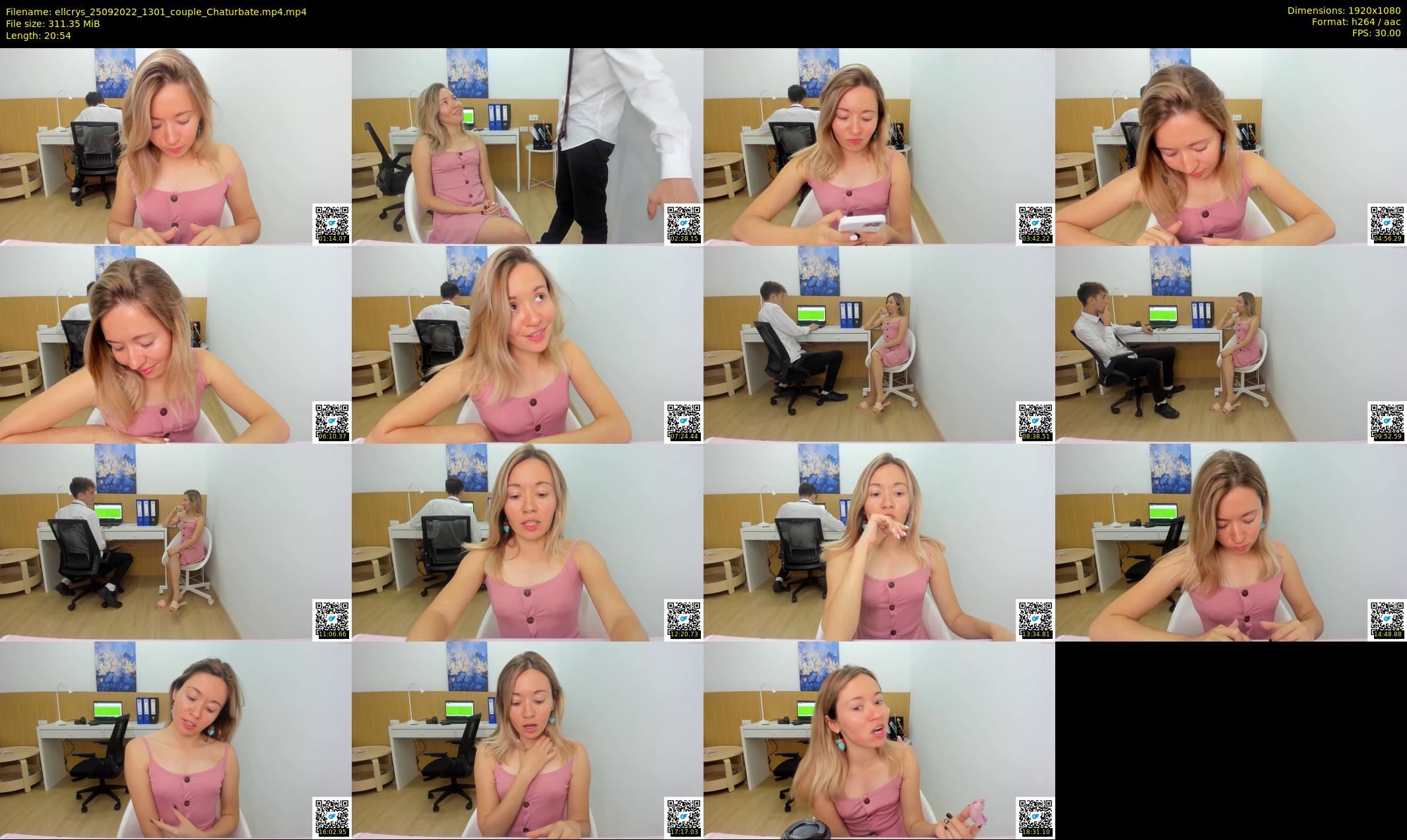 ellcrys — 21 minute Chaturbate couple cam show recording, 1080p, Sep 25, 2022