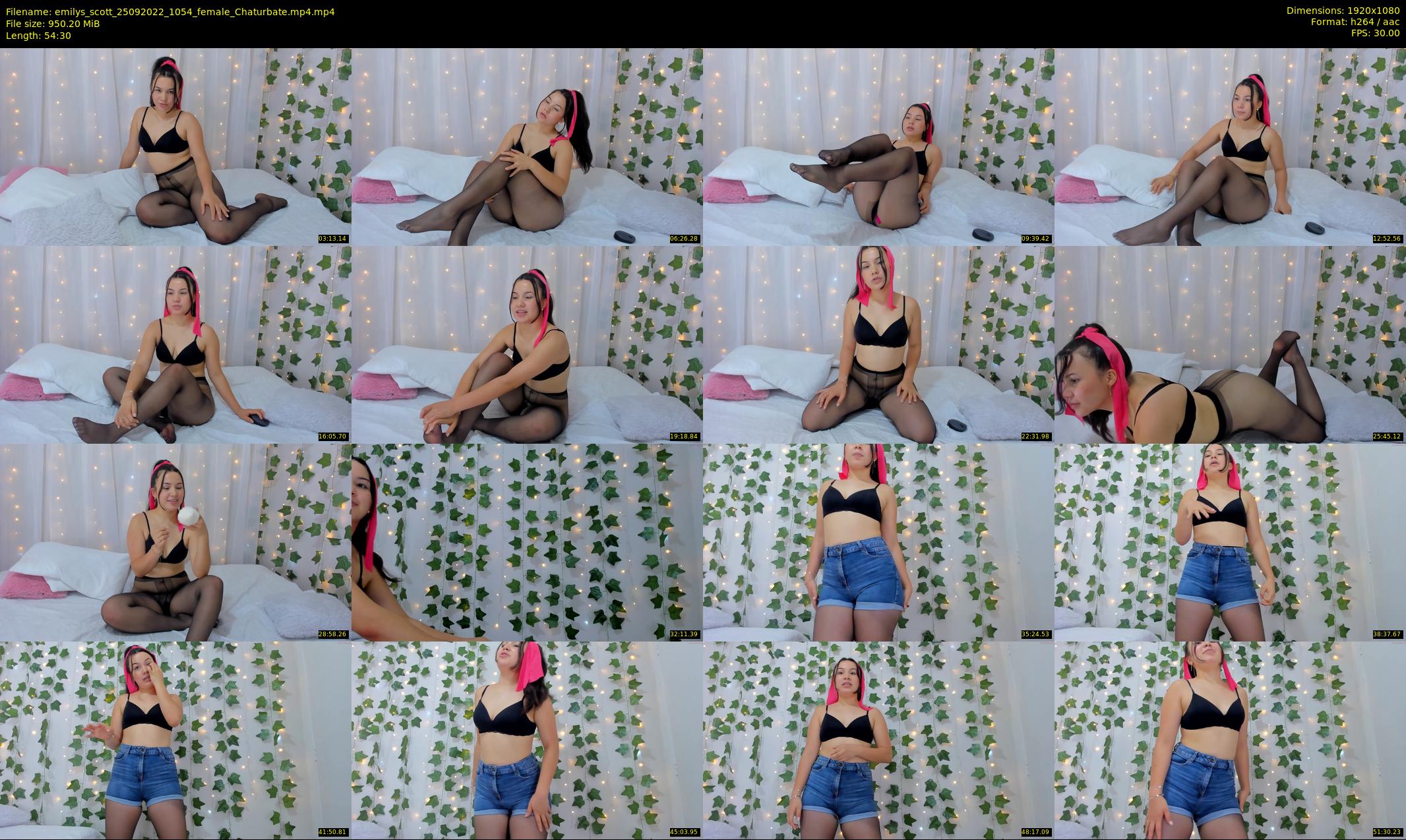 emilys_scott — 55 minute Chaturbate female cam show recording, 1080p, Sep 25, 2022