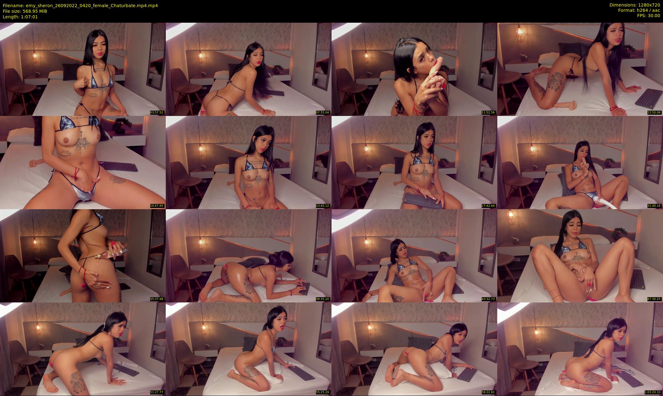 emy_sheron — 68 minute Chaturbate female cam show recording, 720p, Sep 26, 2022