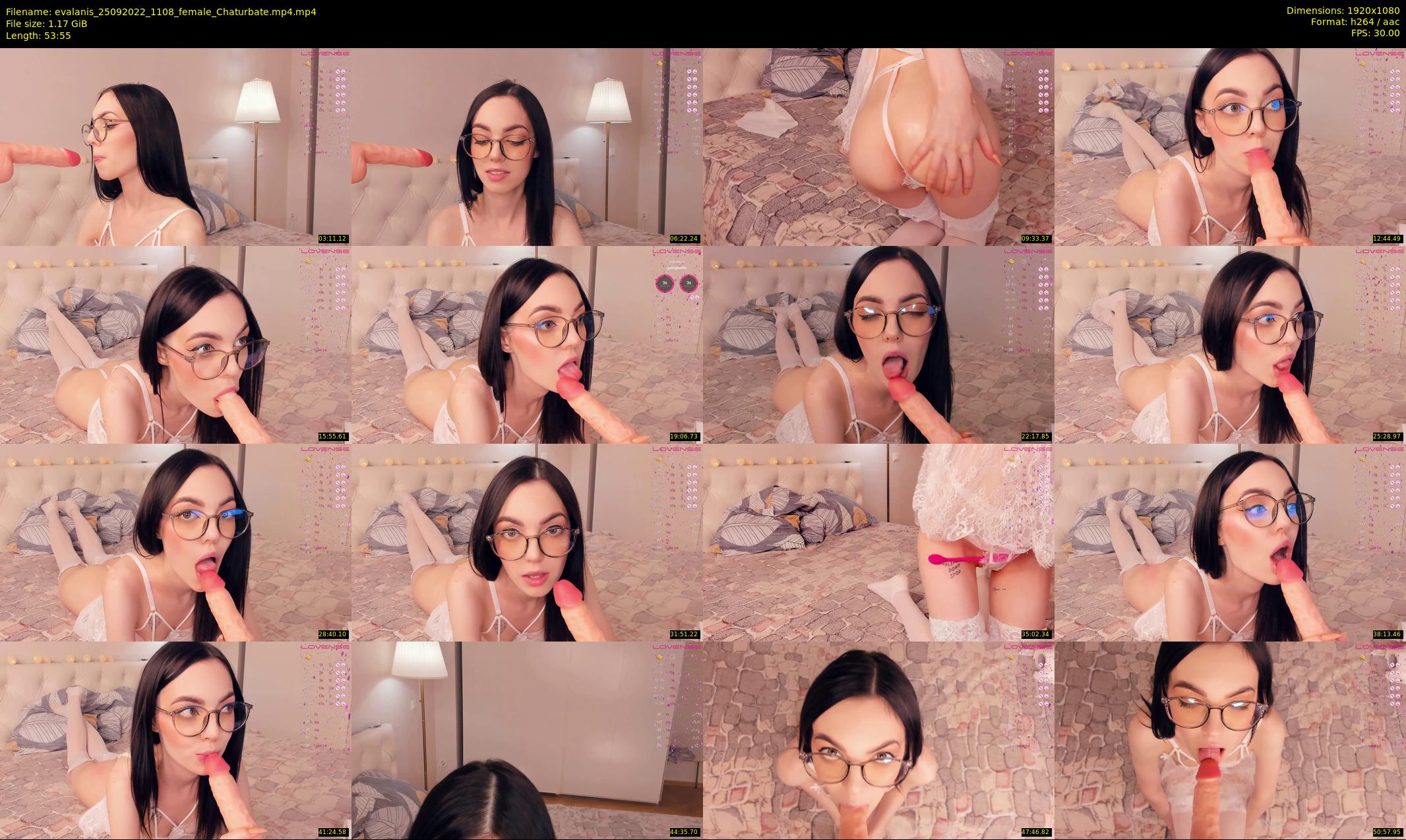 evalanis — 54 minute Chaturbate couple cam show recording, 1080p, Sep 25, 2022
