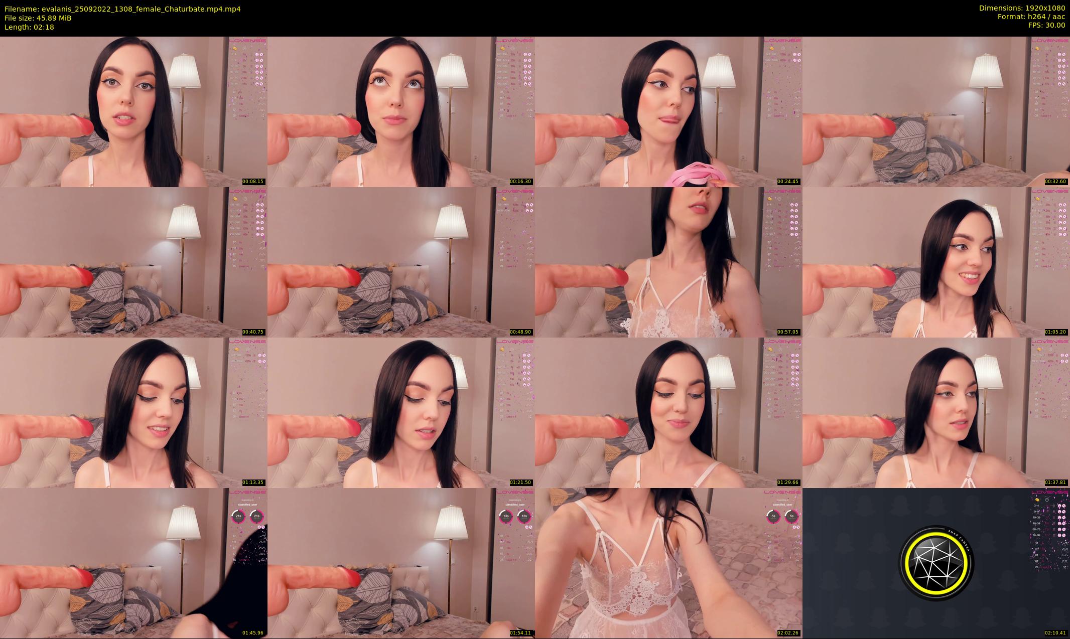 evalanis — 3 minute Chaturbate couple cam show recording, 1080p, Sep 25, 2022
