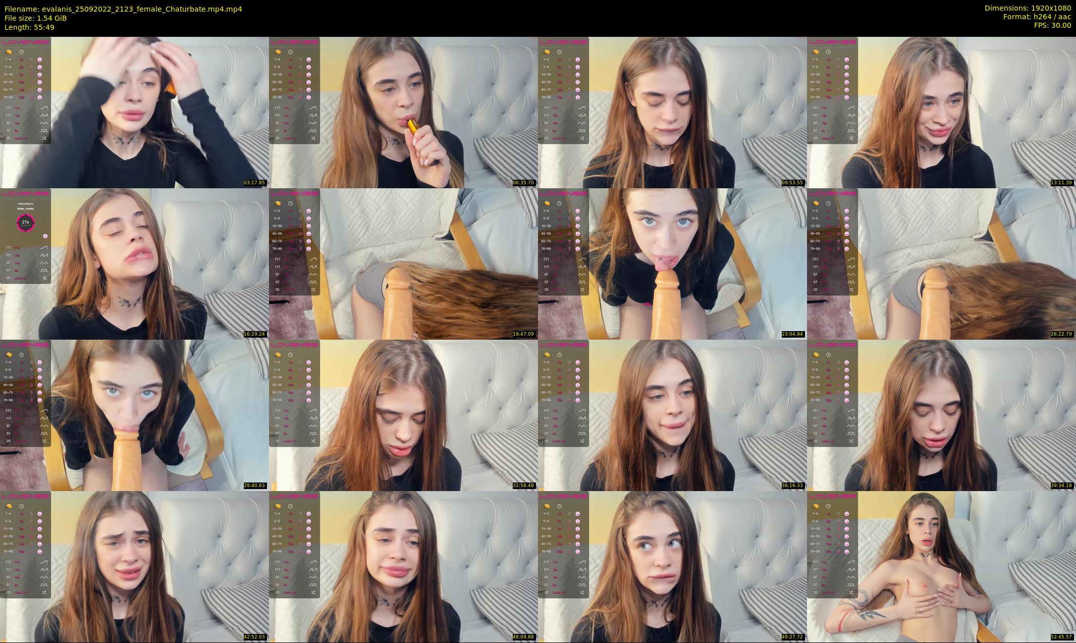 evalanis — 56 minute Chaturbate couple cam show recording, 1080p, Sep 25, 2022