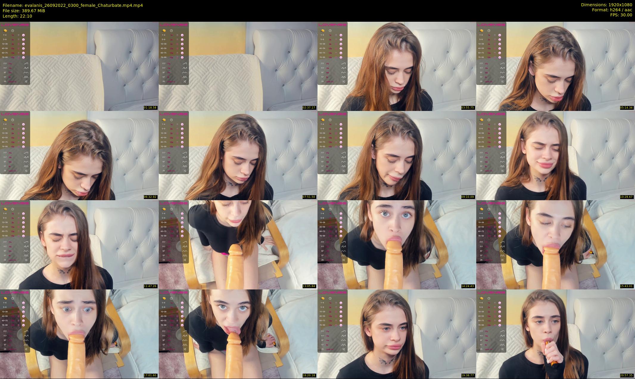 evalanis — 23 minute Chaturbate couple cam show recording, 1080p, Sep 26, 2022