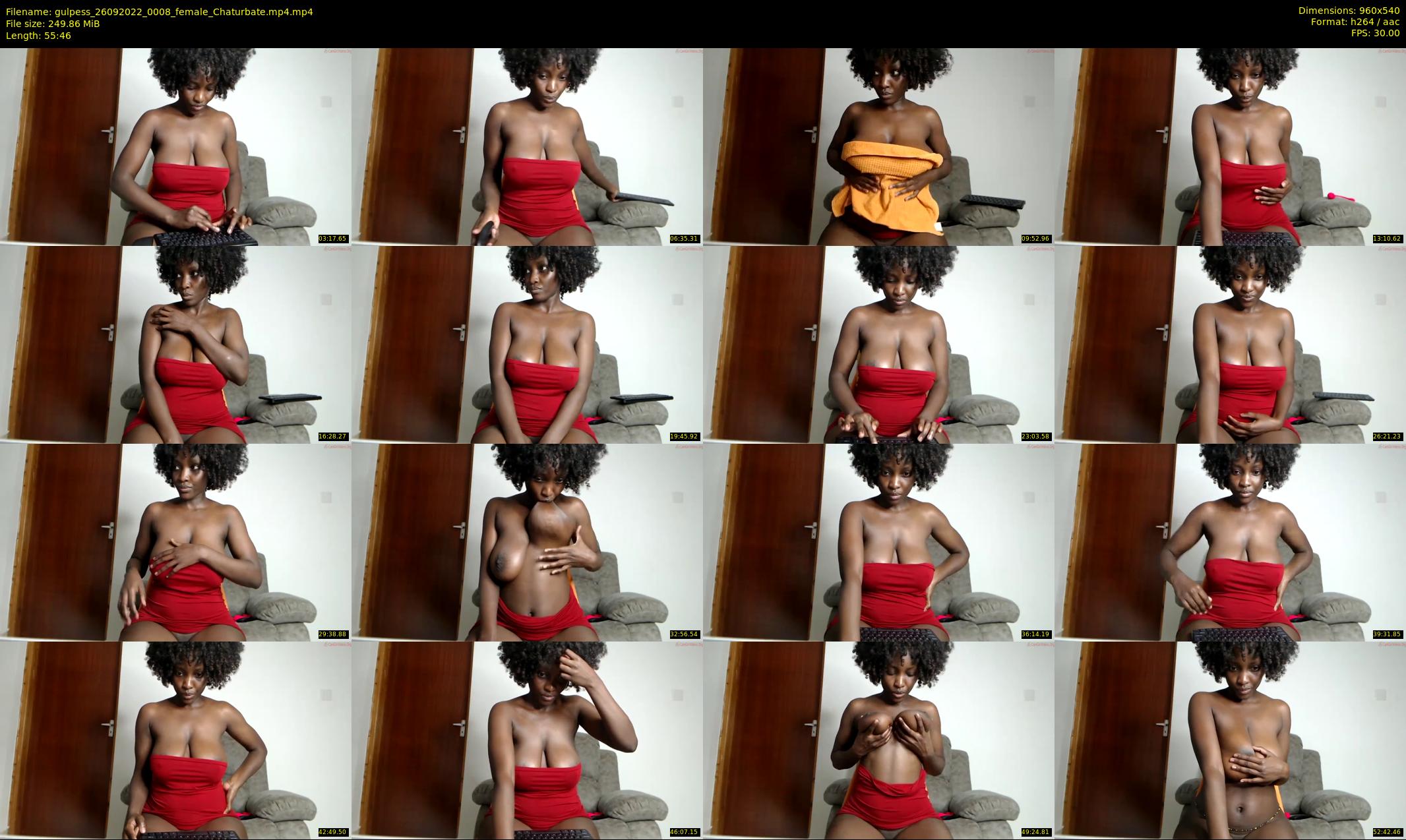 gulpess — 56 minute Chaturbate female cam show recording, 480p, Sep 26, 2022
