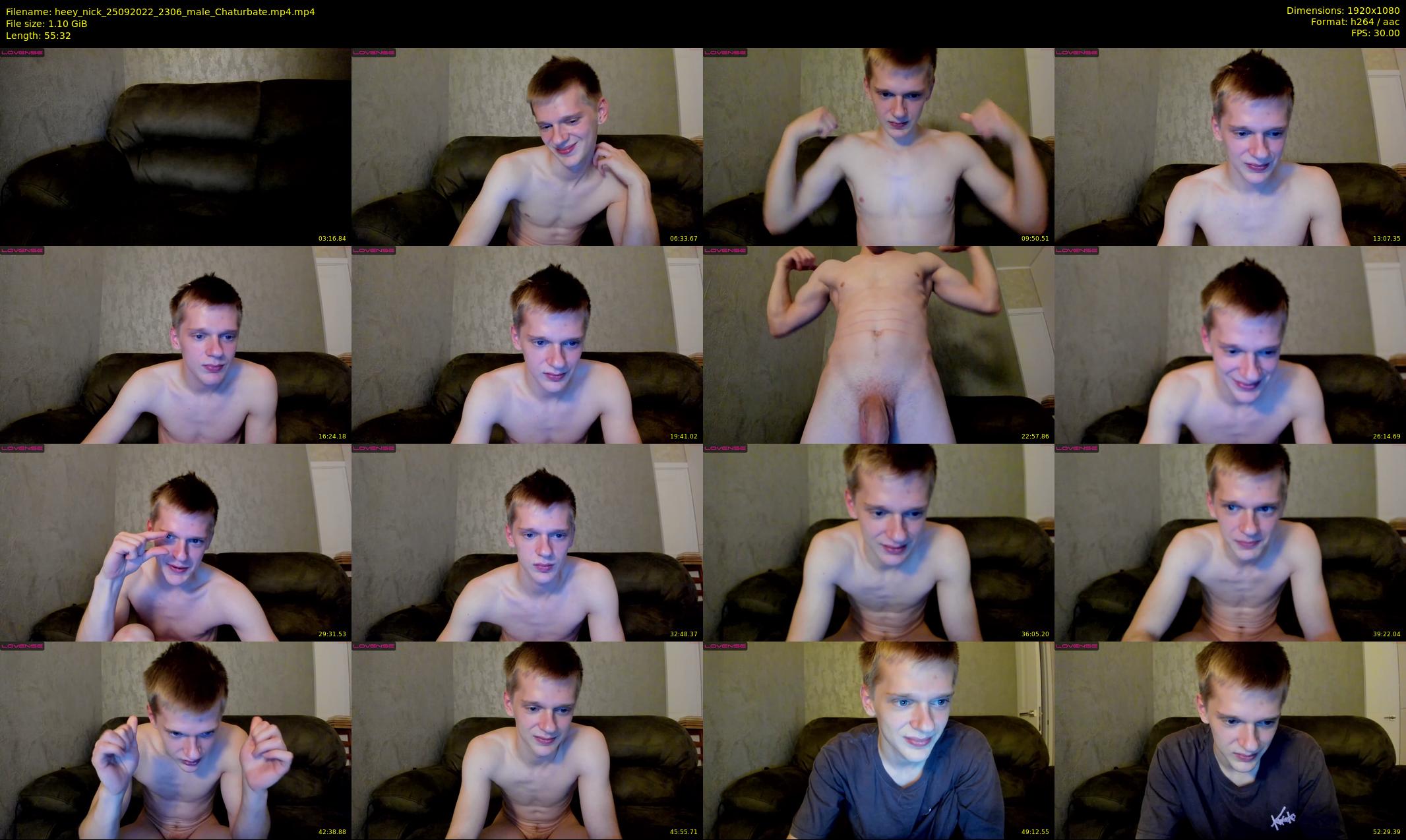 heey_nick — 56 minute Chaturbate male cam show recording, 1080p, Sep 25, 2022
