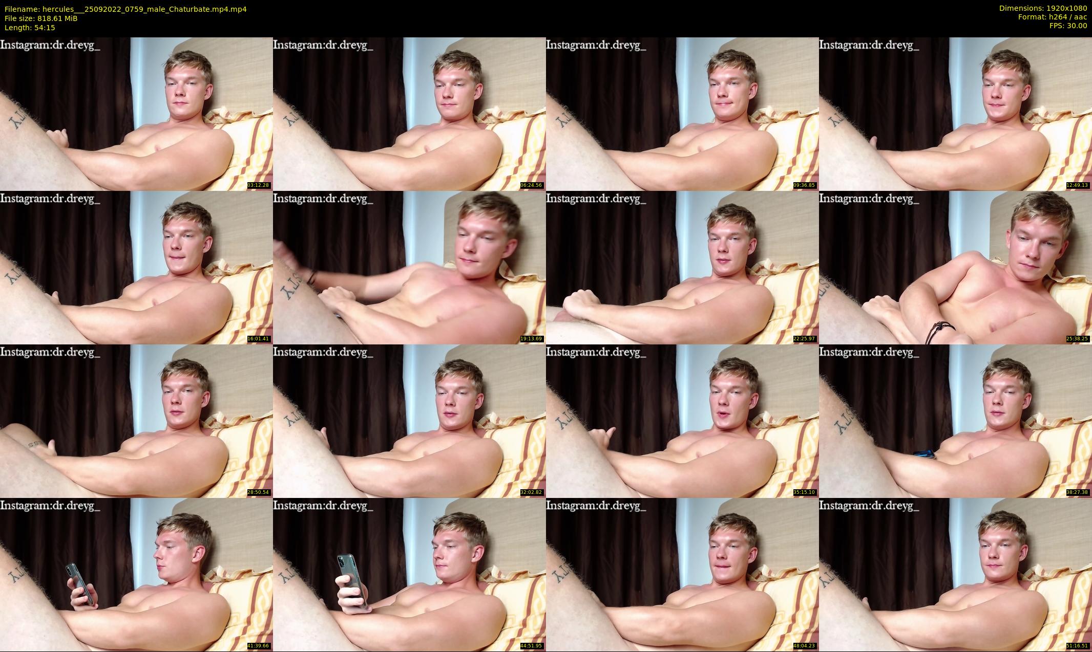 hercules__ — 55 minute Chaturbate male cam show recording, 1080p, Sep 25, 2022