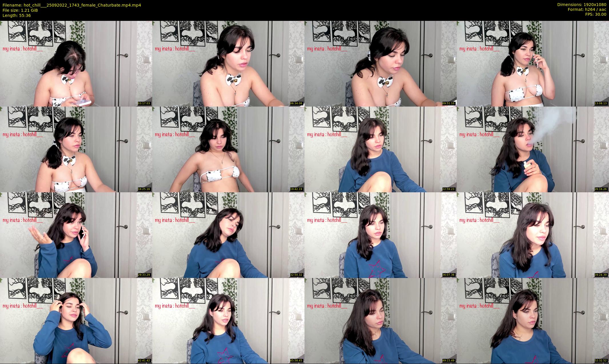 hot_chill__ — 56 minute Chaturbate female cam show recording, 1080p, Sep 25, 2022