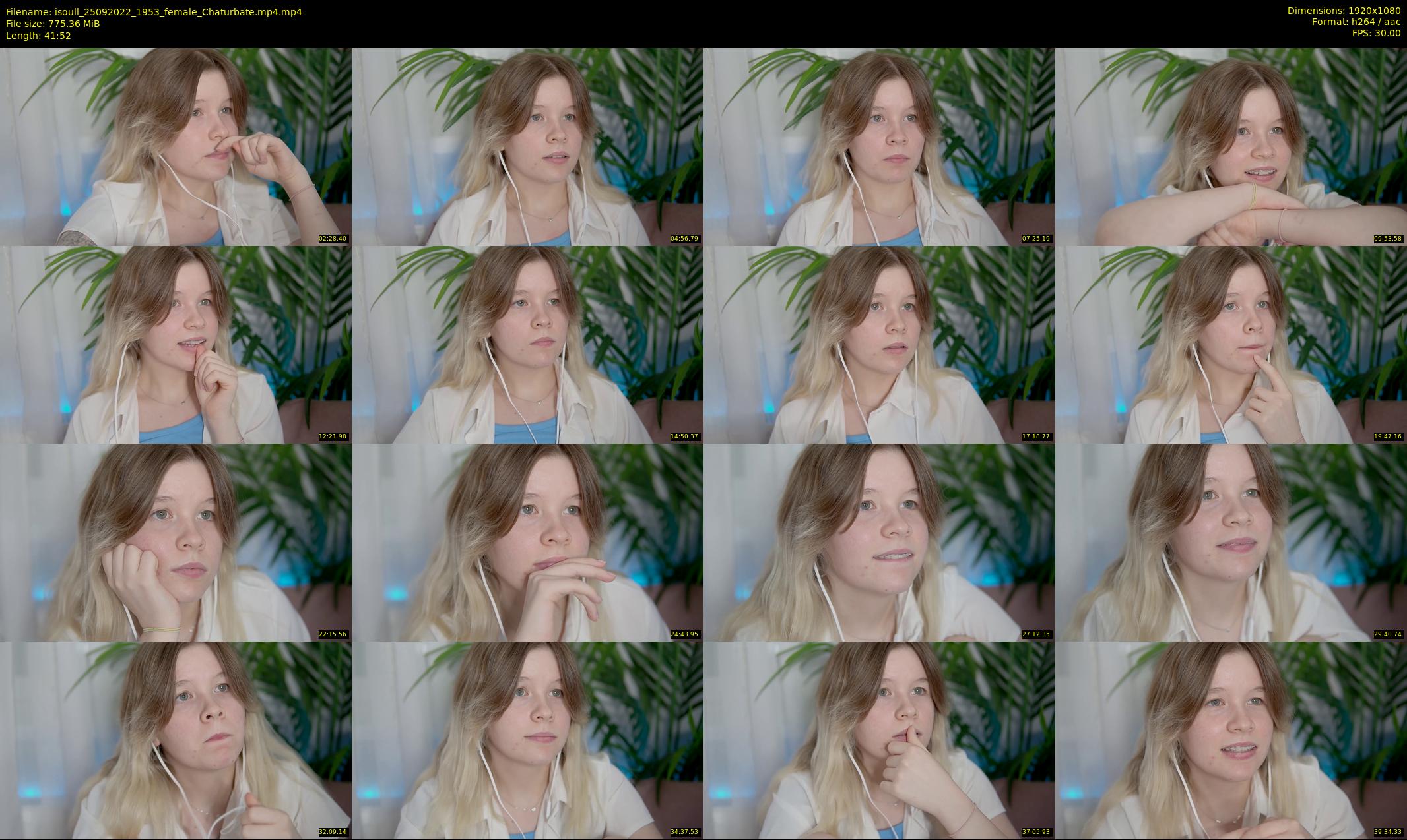 isoull — 42 minute Chaturbate female cam show recording, 1080p, Sep 25, 2022