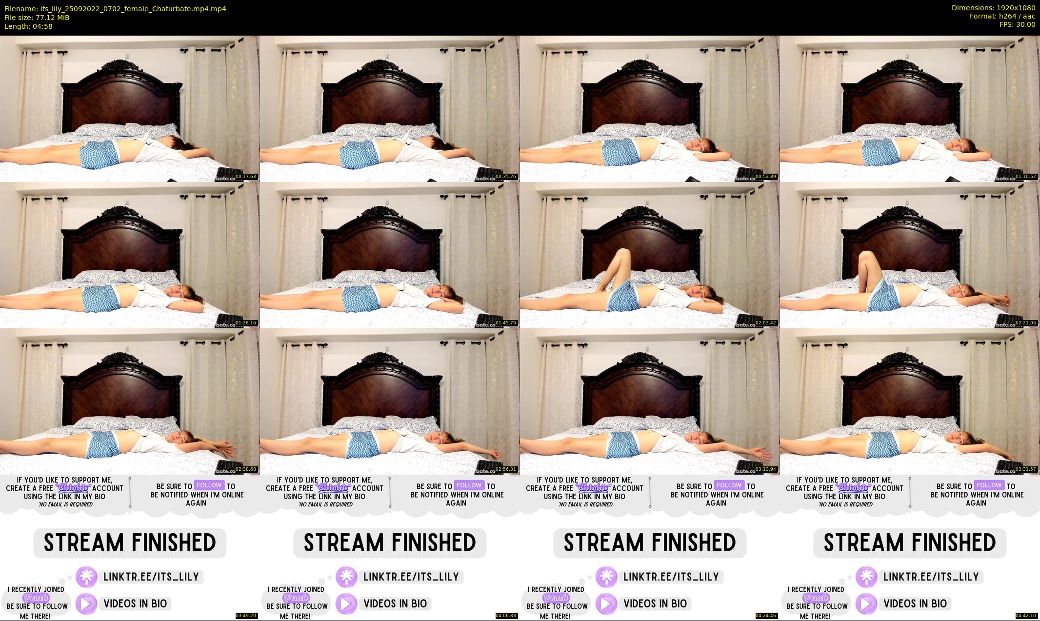its_lily — 5 minute Chaturbate female cam show recording, 1080p, Sep 25, 2022