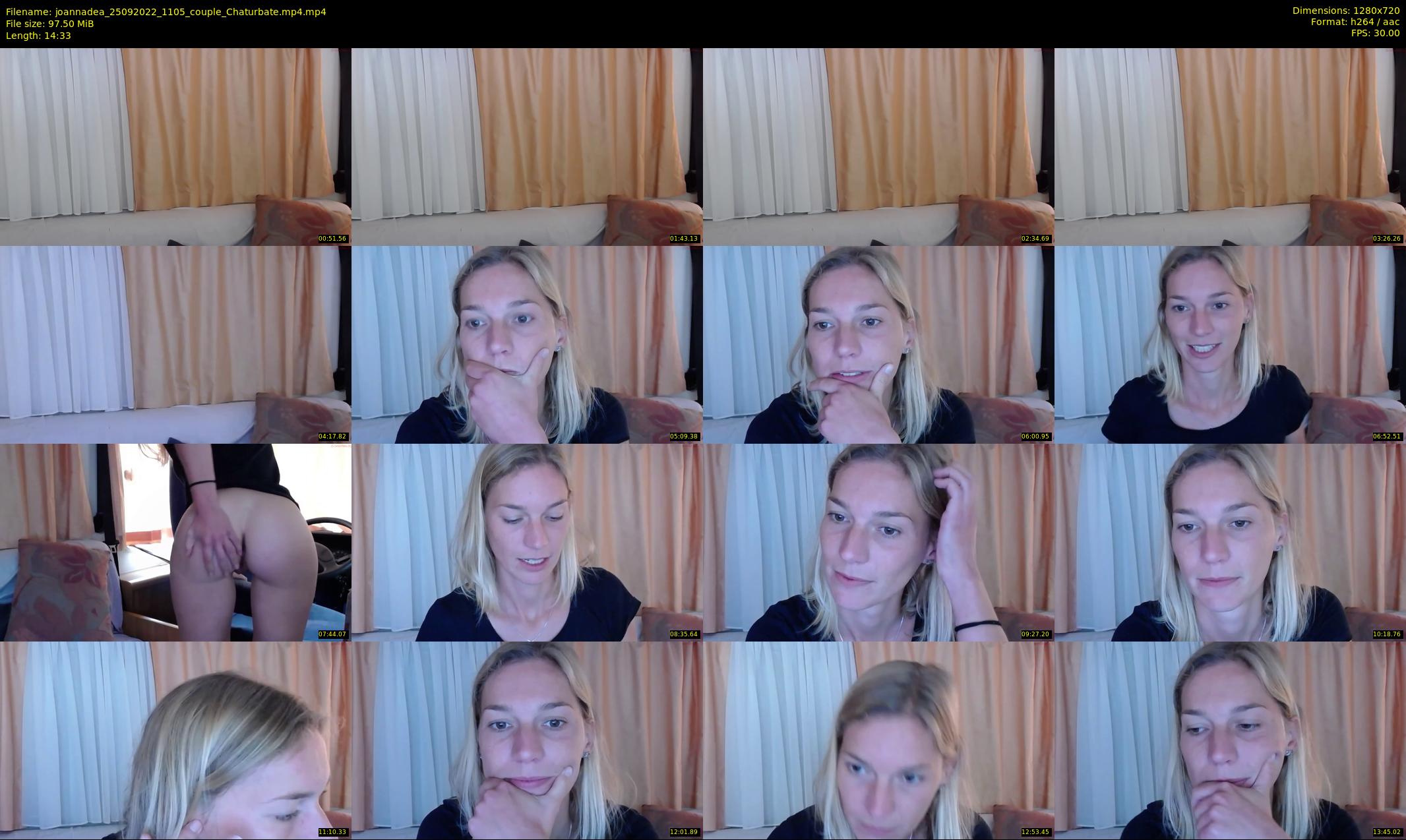 joannadea — 15 minute Chaturbate female cam show recording, 720p, Sep 25, 2022