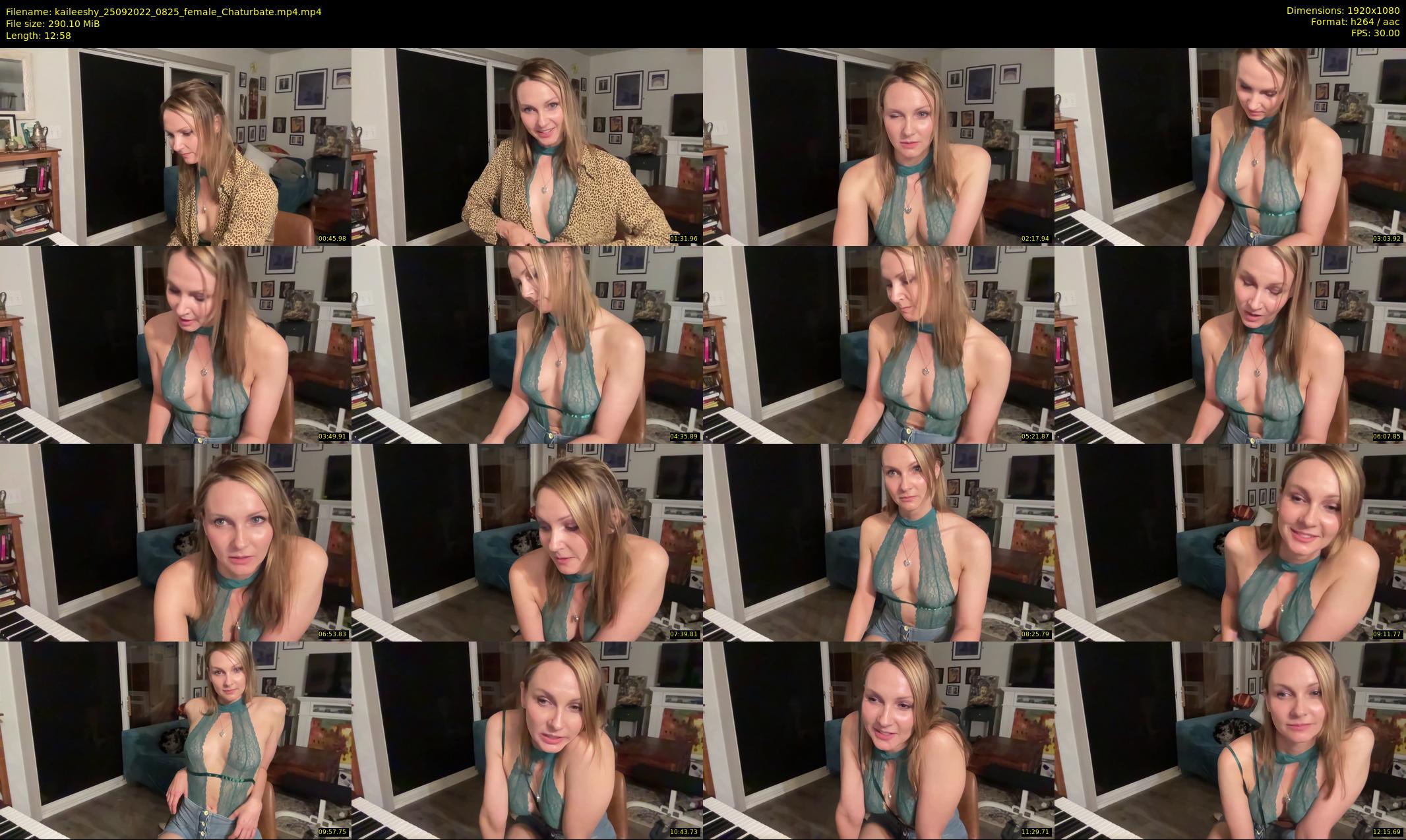 kaileeshy — 13 minute Chaturbate female cam show recording, 1080p, Sep 25, 2022