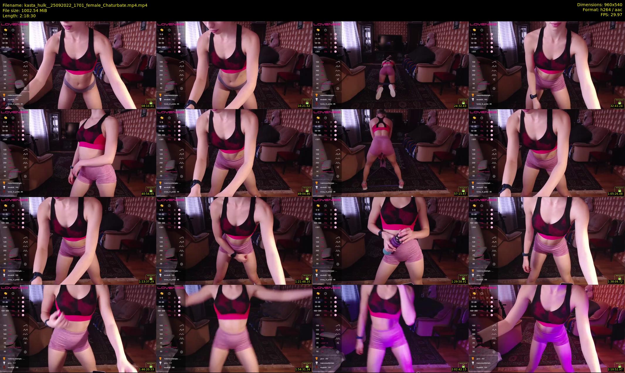 kasta_hulk_ — 139 minute Chaturbate female cam show recording, 480p, Sep 25, 2022