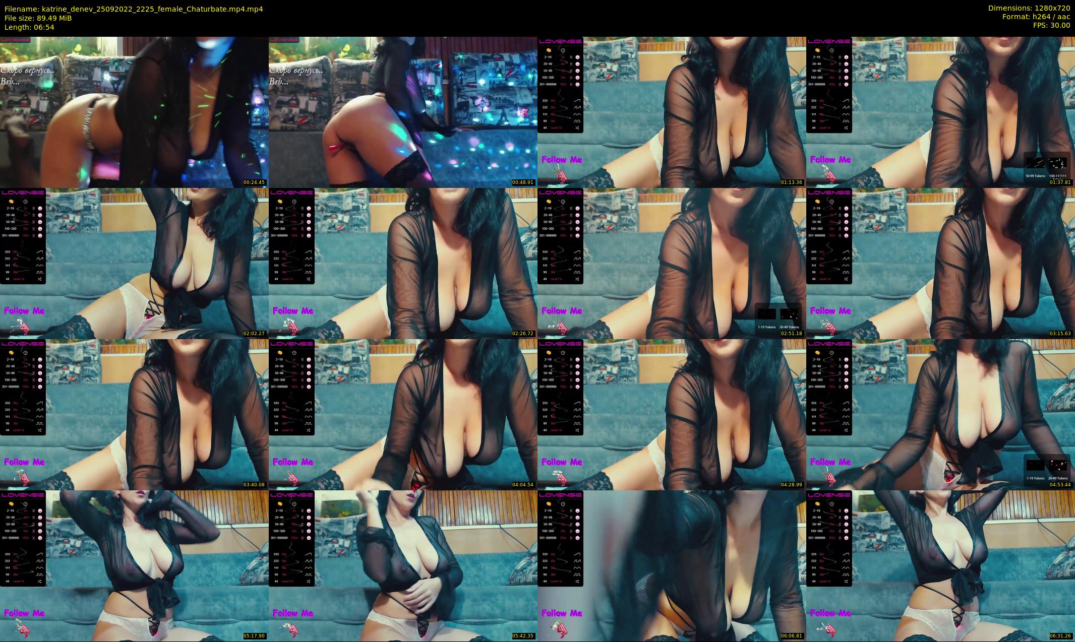 katrine_denev — 7 minute Chaturbate female cam show recording, 720p, Sep 25, 2022