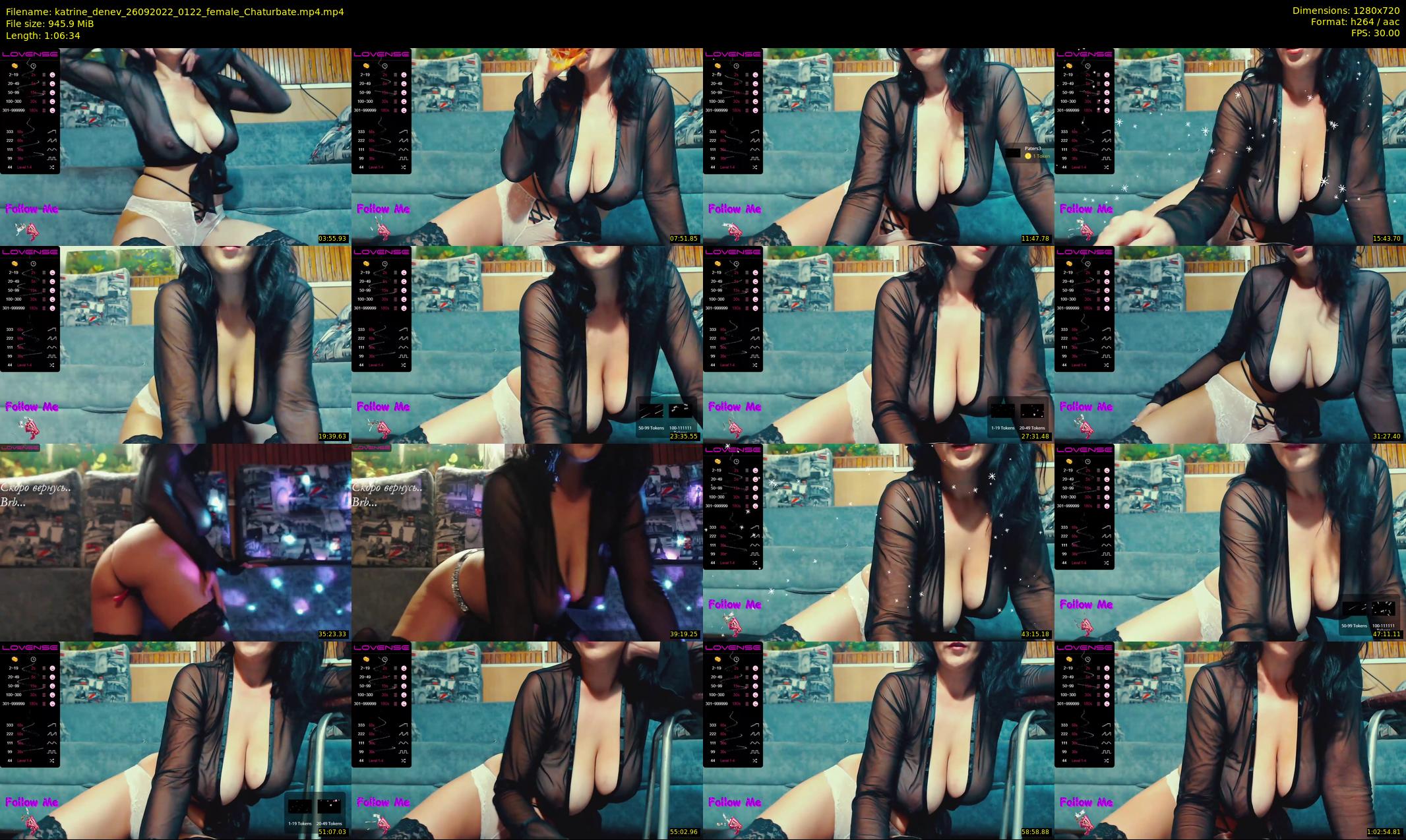 katrine_denev — 67 minute Chaturbate female cam show recording, 720p, Sep 26, 2022