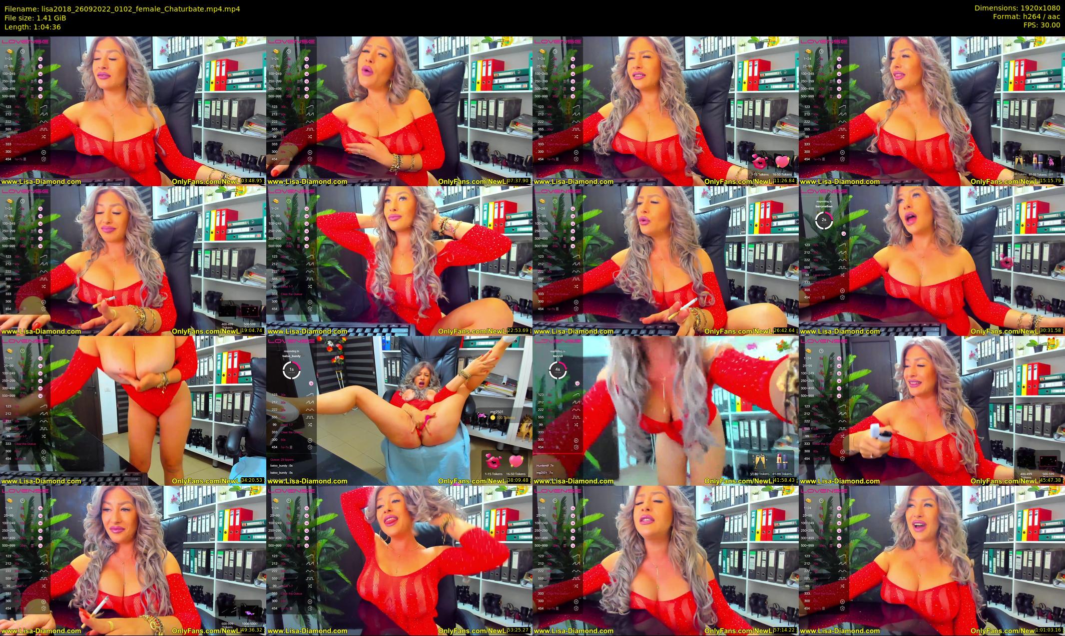 lisa2018 — 65 minute Chaturbate female cam show recording, 1080p, Sep 26, 2022