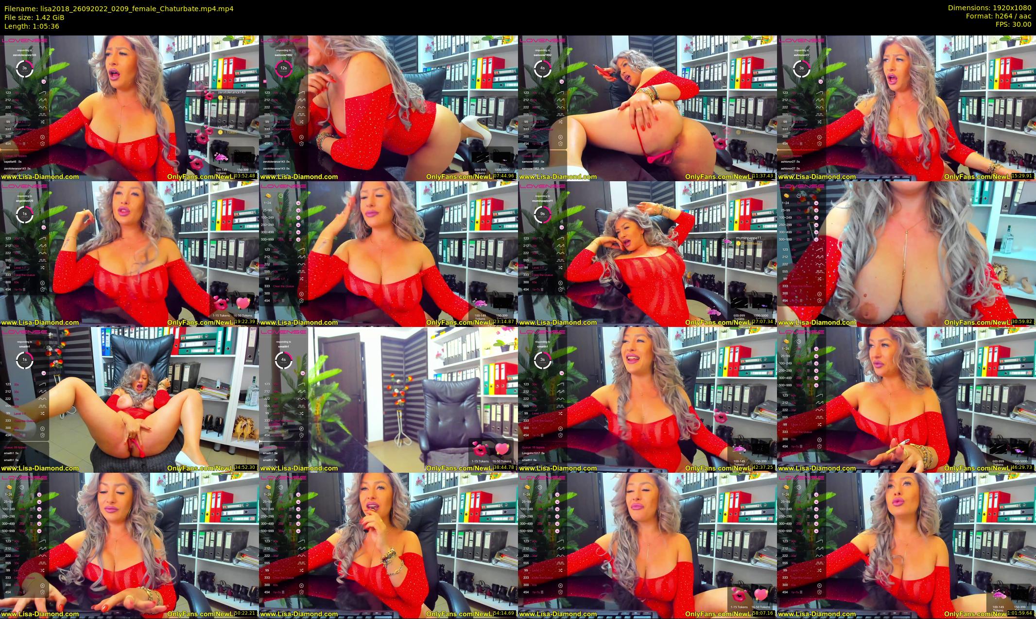 lisa2018 — 66 minute Chaturbate female cam show recording, 1080p, Sep 26, 2022