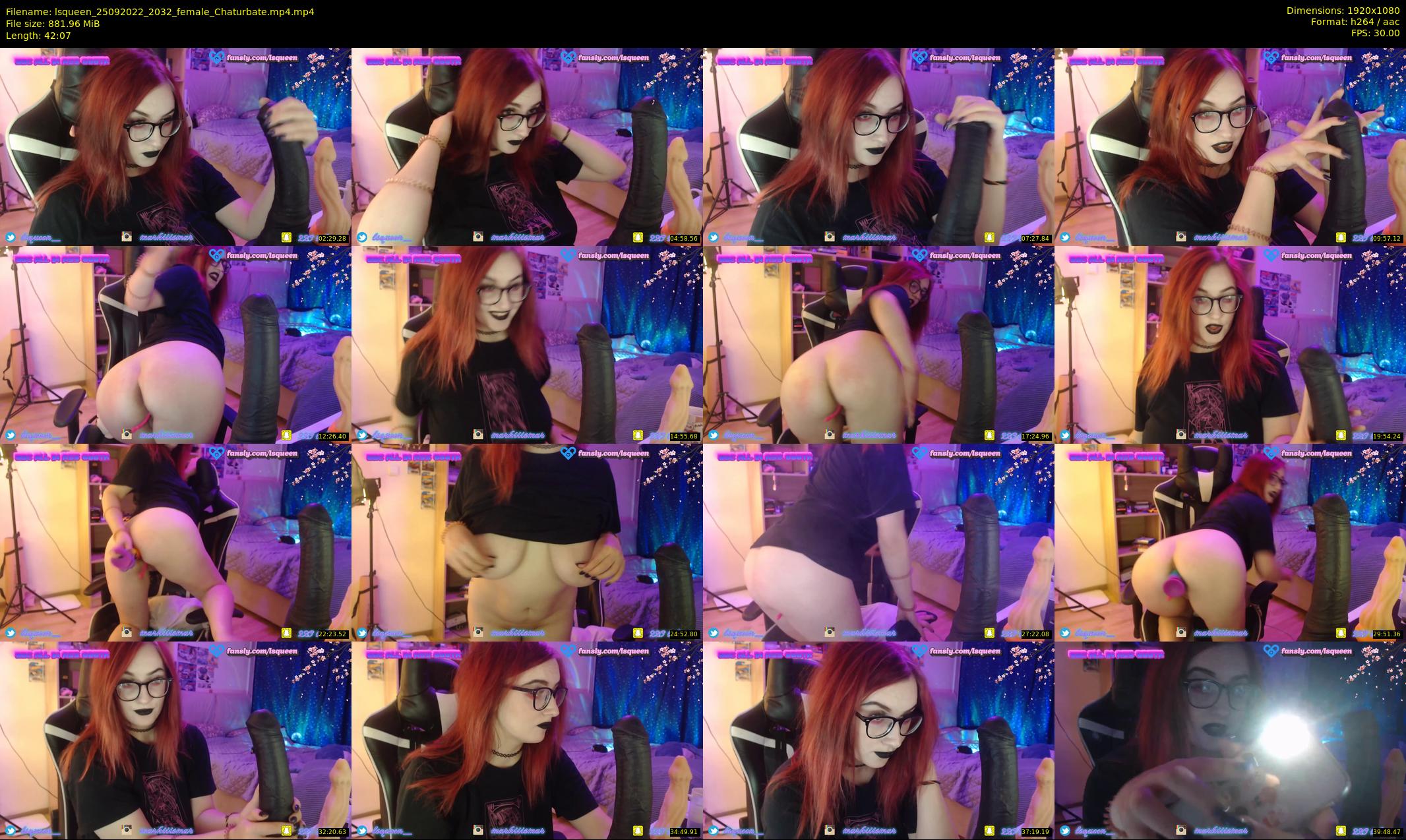 lsqueen — 43 minute Chaturbate female cam show recording, 1080p, Sep 25, 2022