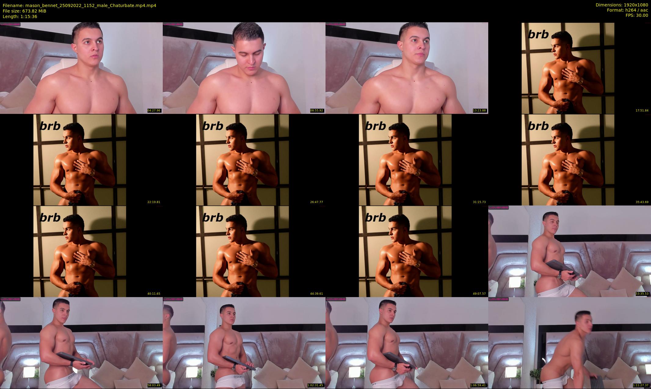 mason_bennet — 76 minute Chaturbate male cam show recording, 1080p, Sep 25, 2022