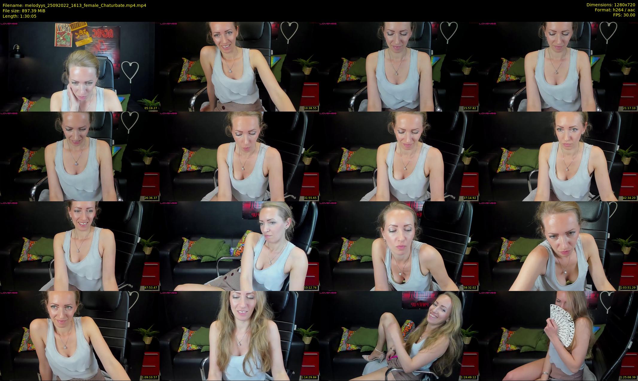 melodyys — 91 minute Chaturbate female cam show recording, 720p, Sep 25, 2022